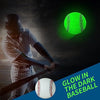 JibInfo 6 Pack Light Up Baseball, Glow in The Dark Baseball Luminous Base Balls for Day&Night Games and Training Gifts for Men Youth and Adult Night Games