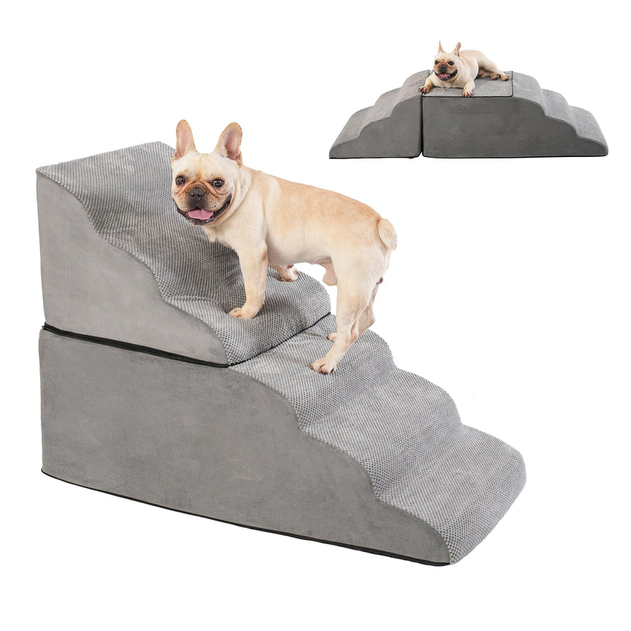 Foam dog steps for bed best sale